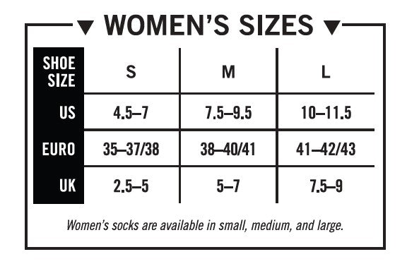 Women's Peaks Over-The-Calf Ultra-Lightweight Ski & Snowboard Sock